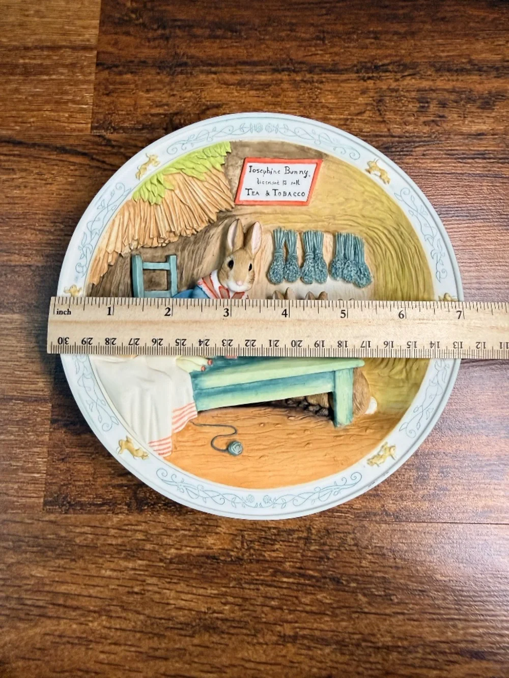 1995 THE BRADFORD EXCHANGE “Rosemary tea and Lavender” Plate #A1110